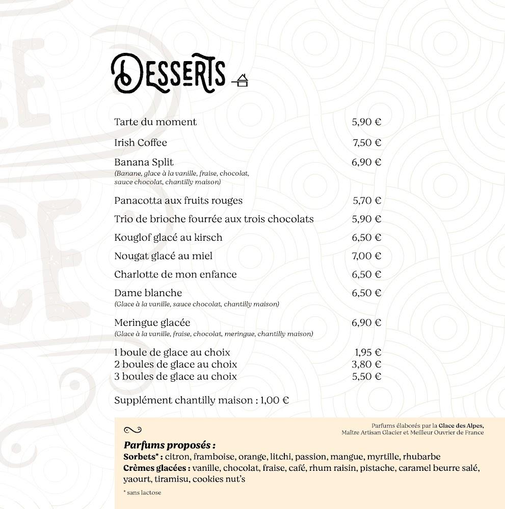 La tablée de mon enfance - Menu Image 3