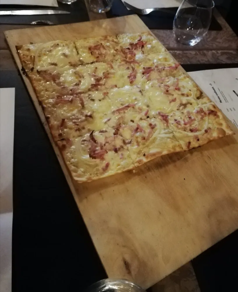 Tarte Flambée Gratinée